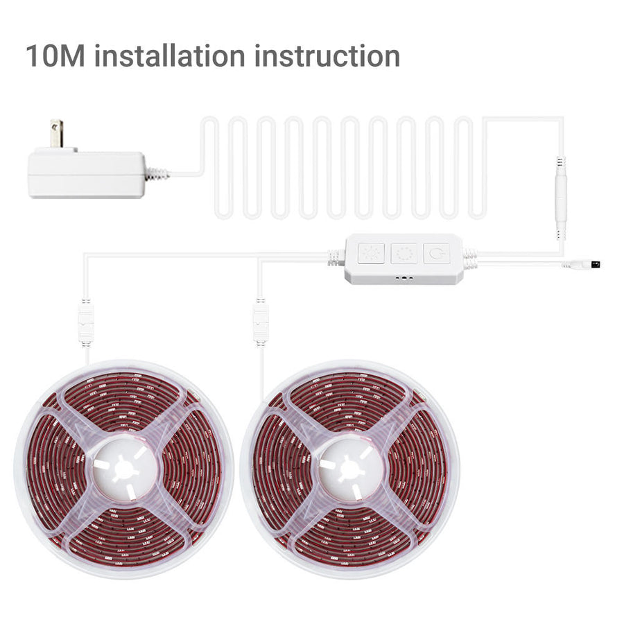 Inteligentný LED Wi-fi pás 12V 10m